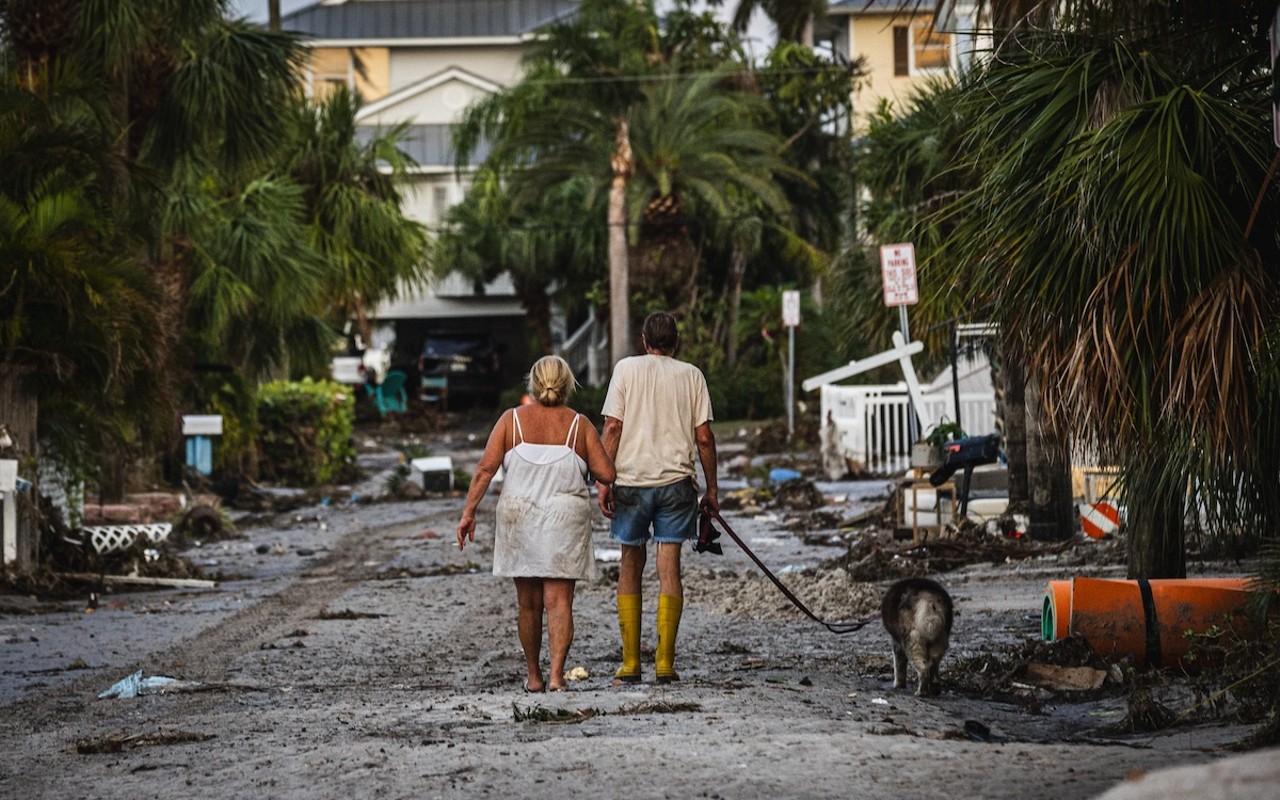 Treasure Island, Florida on Sept. 27, 2024.