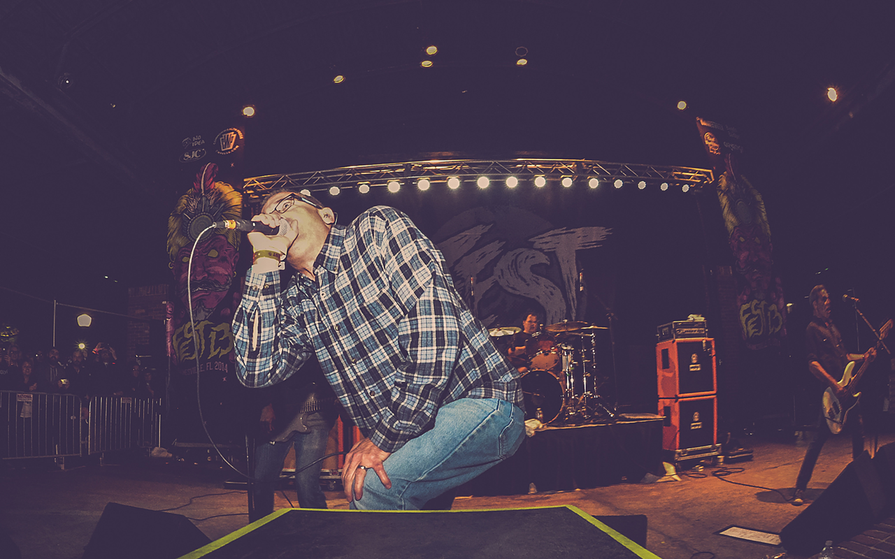 Descendents play Fest 13 in Gainesville, Florida on November 1, 2014.