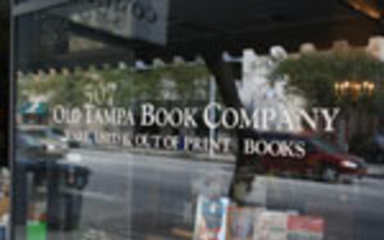 Old Tampa Book's inviting storefront.