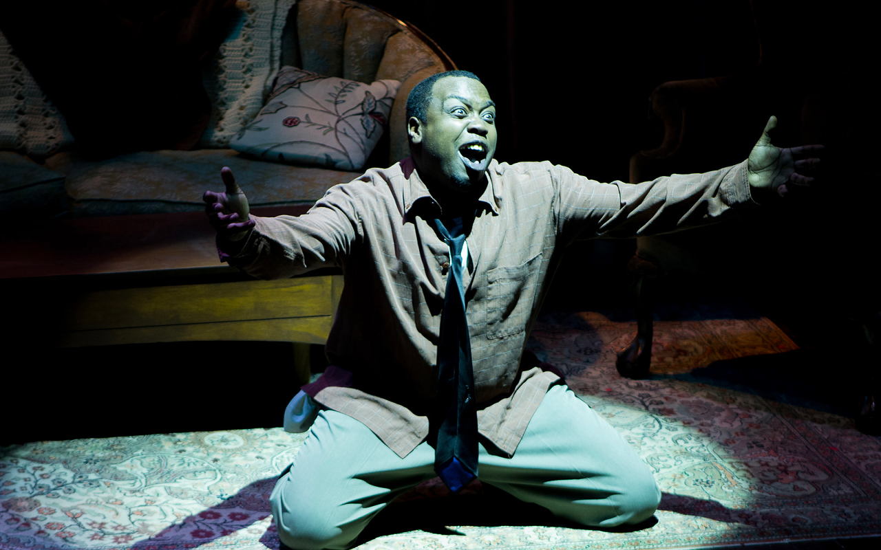 Enoch King is awe-inspiring as Walter Lee Younger, the central character in "A Raisin in the Sun."