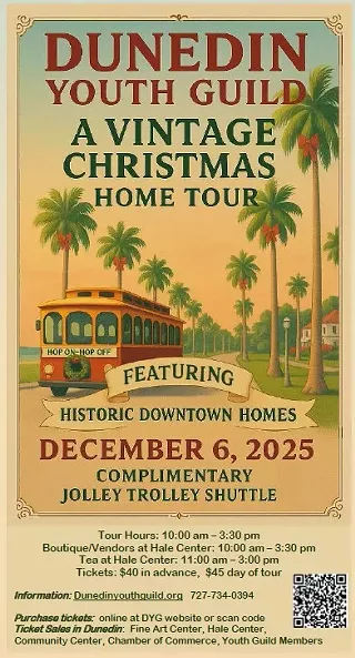 Dunedin Youth Guild's 56th Annual Holiday Tour of Homes
