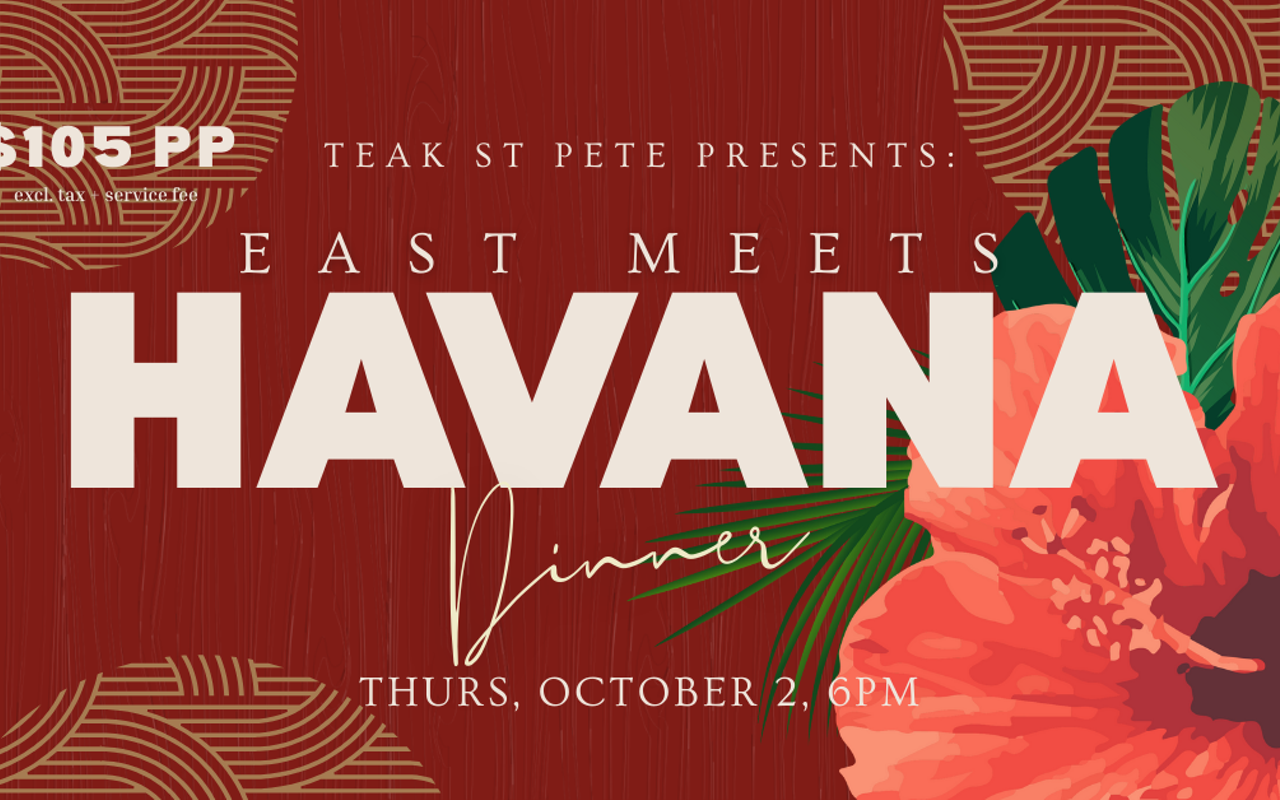 Image: East Meets Havana Wine Dinner