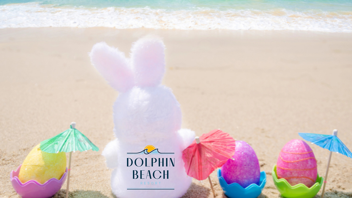 Easter Egg Hunt at Dolphin Beach Resort