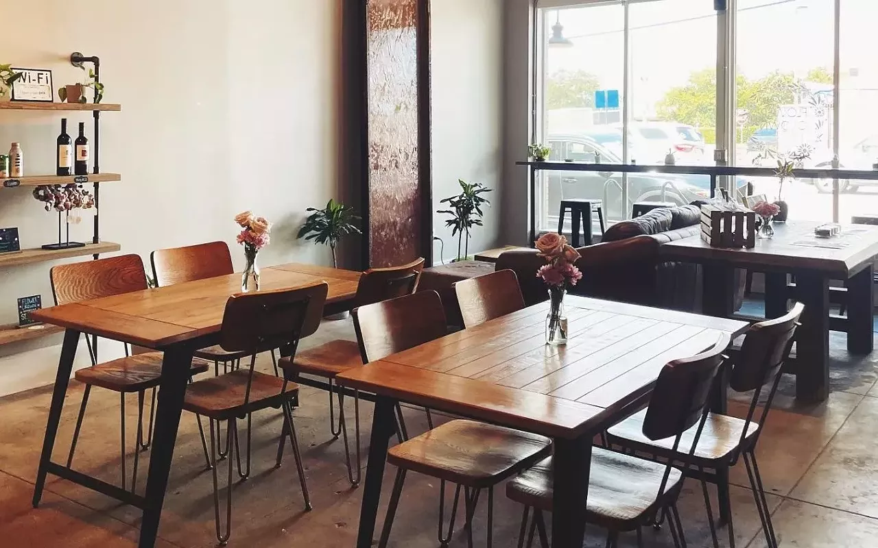 Image: Elevation coffee opens new cafe inside Flower Crown Kombucha&rsquo;s Tampa Heights taproom