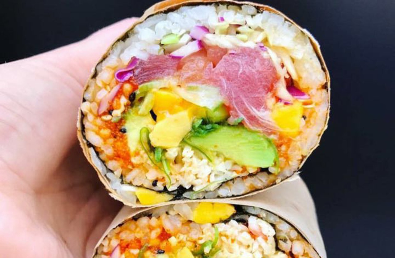 U Pok&eacute; Spot
5001 E. Fowler Ave. #F, Tampa. 813-533-3707.
A hidden gem doing create-your-own and signature bowls worth the price tag in simple, casual digs. Poke burritos are a thing here, too.Per bowl: $10.95-$13.50.
Photo courtesy of U Pok&eacute; Spot