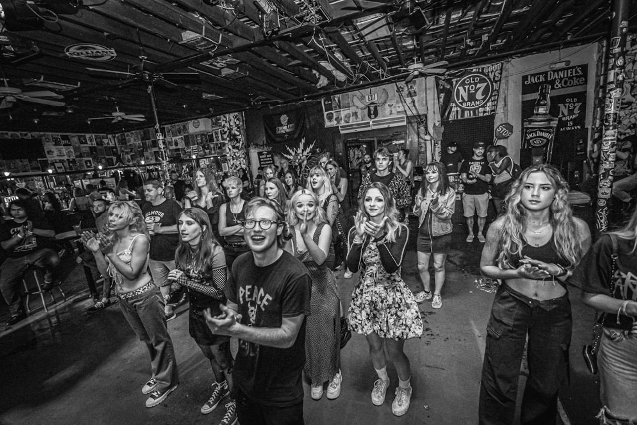 Everyone we saw at Peace Cult's album release party in Ybor City