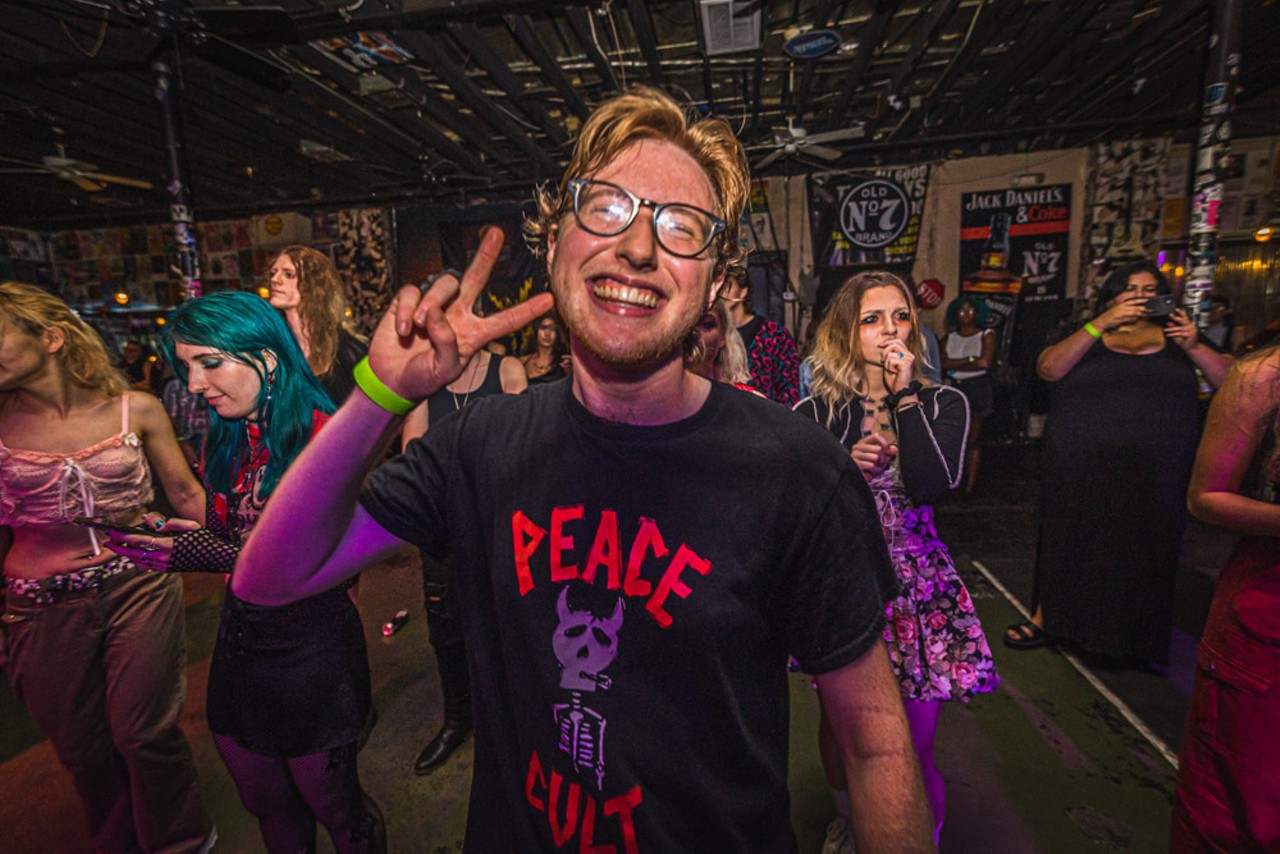 Everyone we saw at Peace Cult's album release party in Ybor City