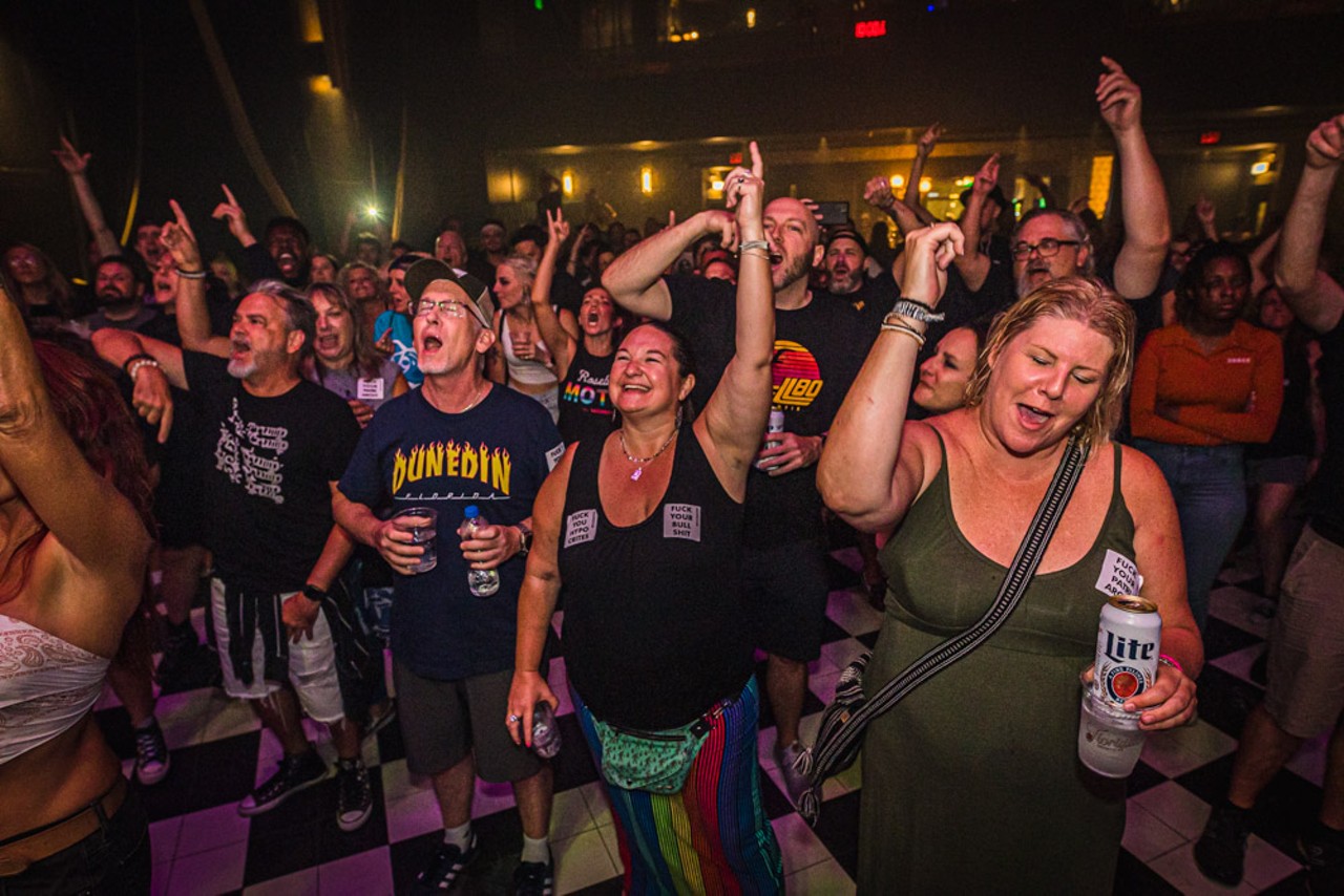 Everyone we saw at St. Pete's Rage Against the Machine tribute show on Sunday