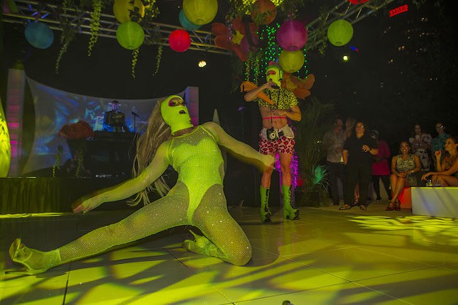 Everyone we saw at Tampa Museum of Art&#146;s &#145;Neon Jungle&#146; fundraiser for queer youth
