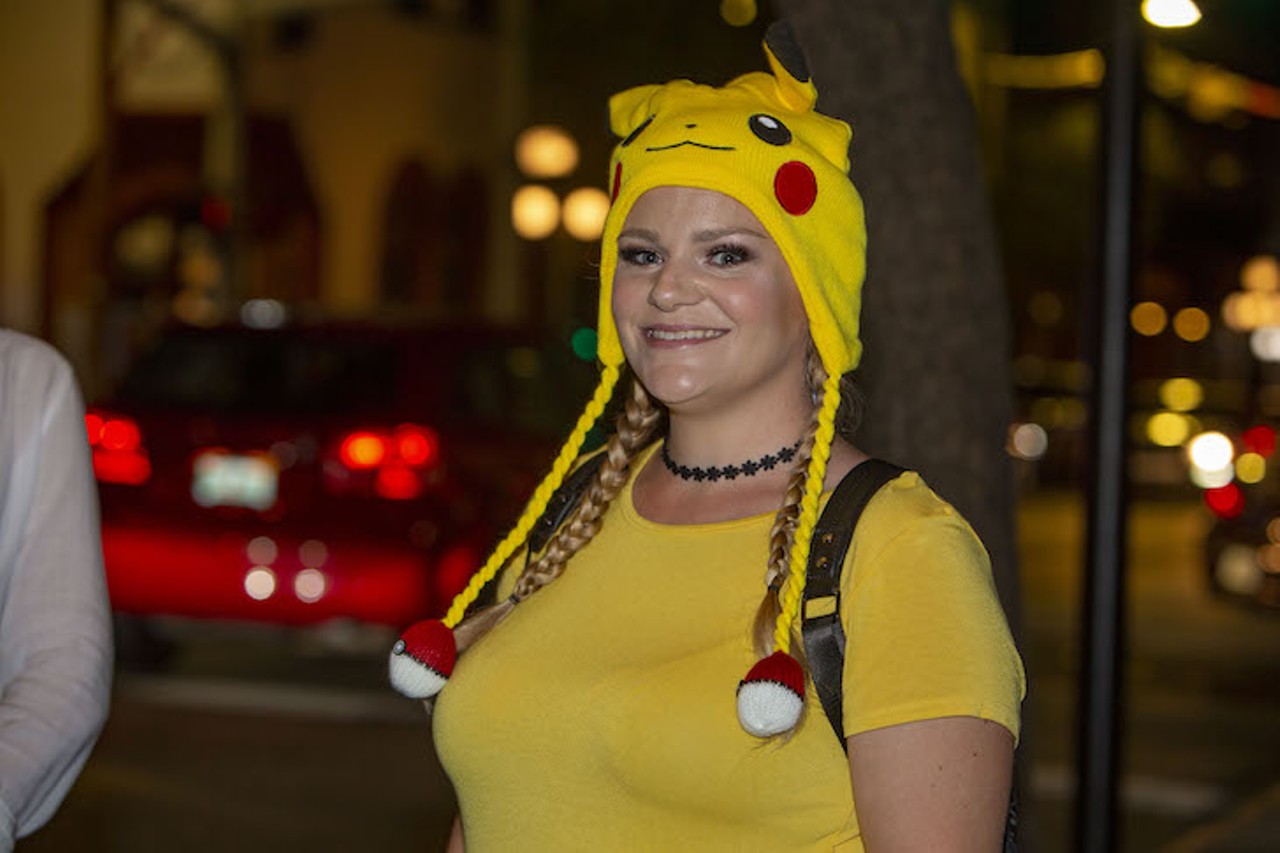 Everyone we saw on Halloween night in Tampa's Ybor City