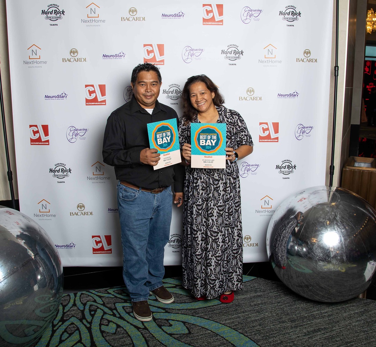 Everyone who stepped into Creative Loafing's Best of the Bay 2024 photo booth