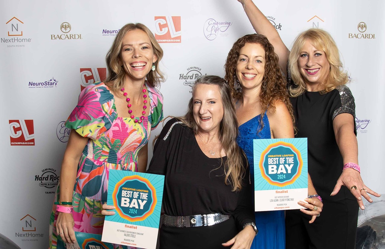 Everyone who stepped into Creative Loafing's Best of the Bay 2024 photo booth