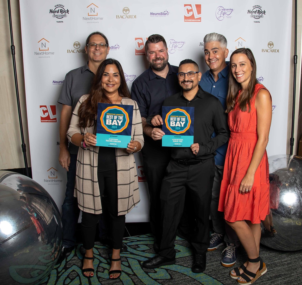 Everyone who stepped into Creative Loafing's Best of the Bay 2024 photo booth