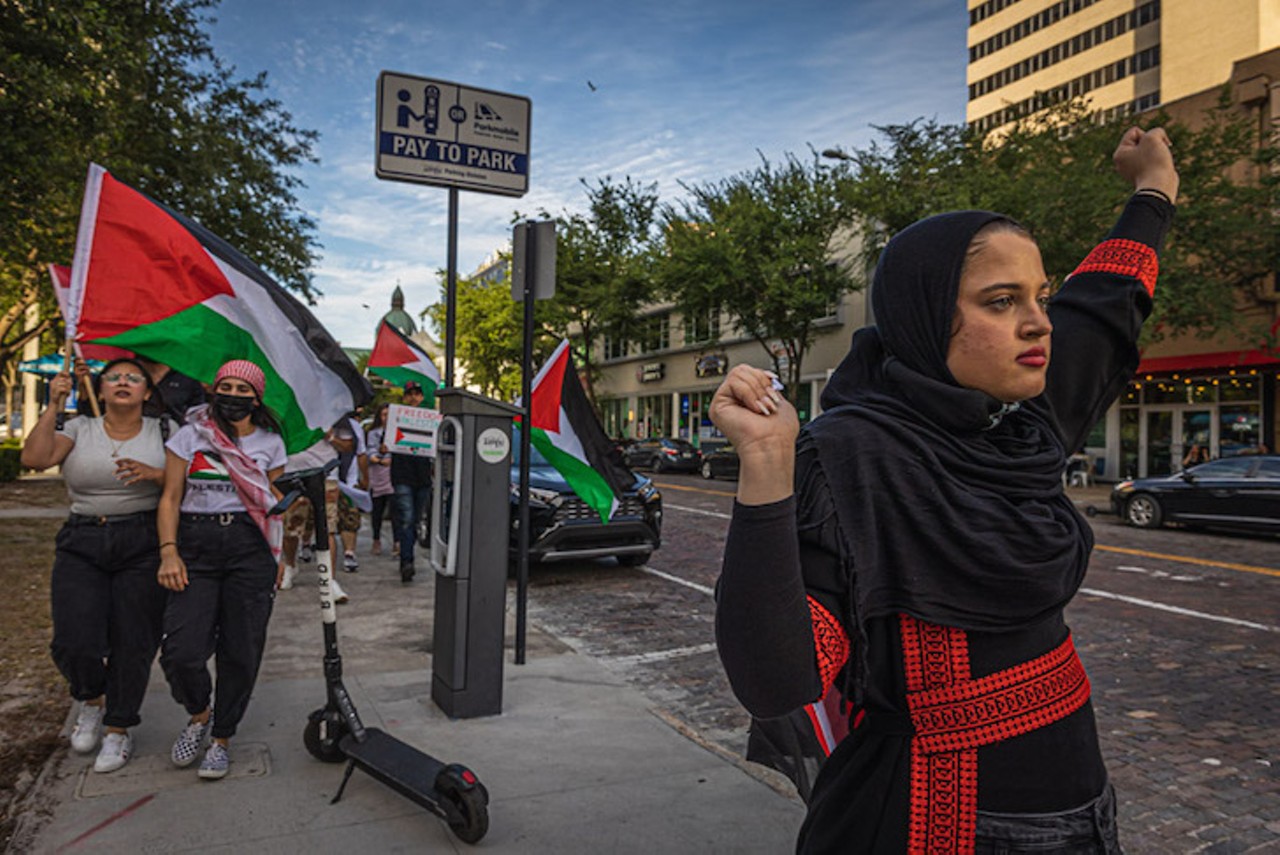Everything we saw at Tampa's massive &#145;Free Palestine&#146; protests this weekend