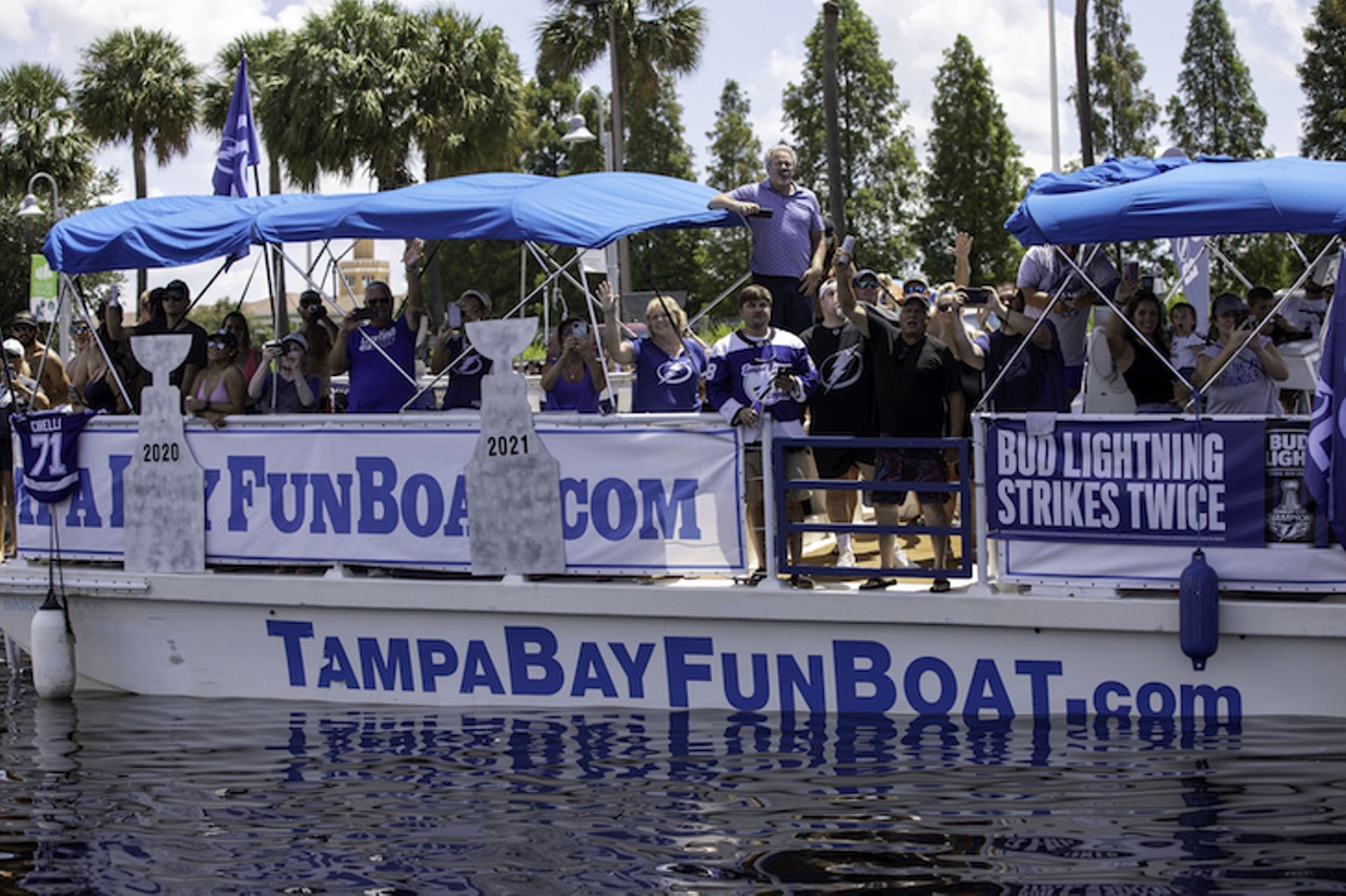 Everything we saw at the Tampa Bay Lightning Stanley Cup boat parade