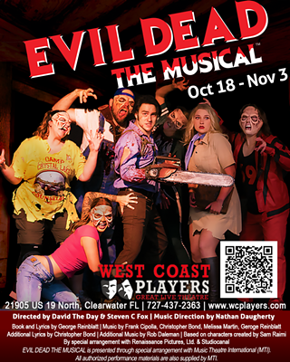 Evil Dead The Musical @ West Coast Players: The #1 Horror/Comedy of the Dec(ayed)!