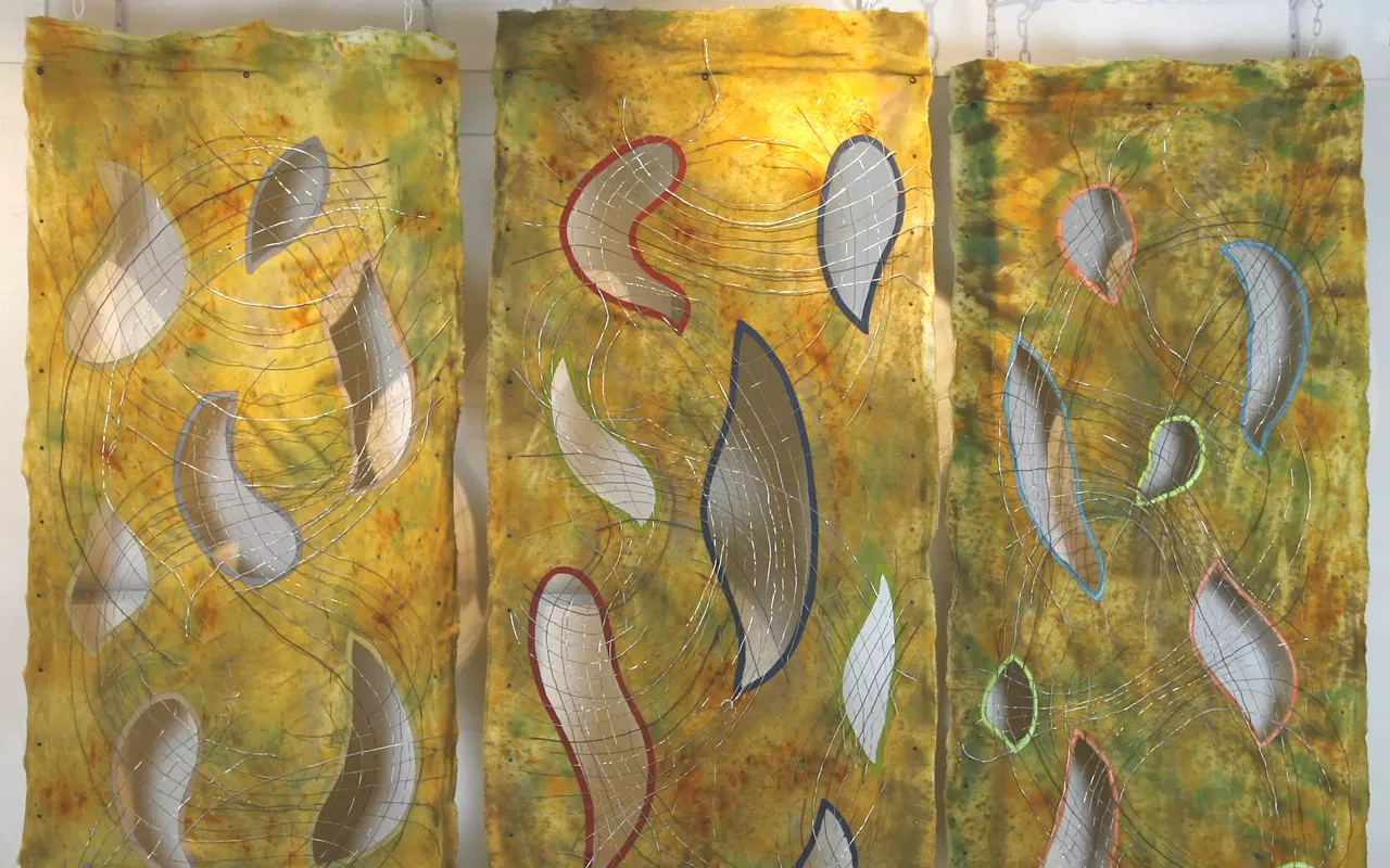 Image: Existential Crisis &ndash; Abstractions with Wire by Judy Vienneau
