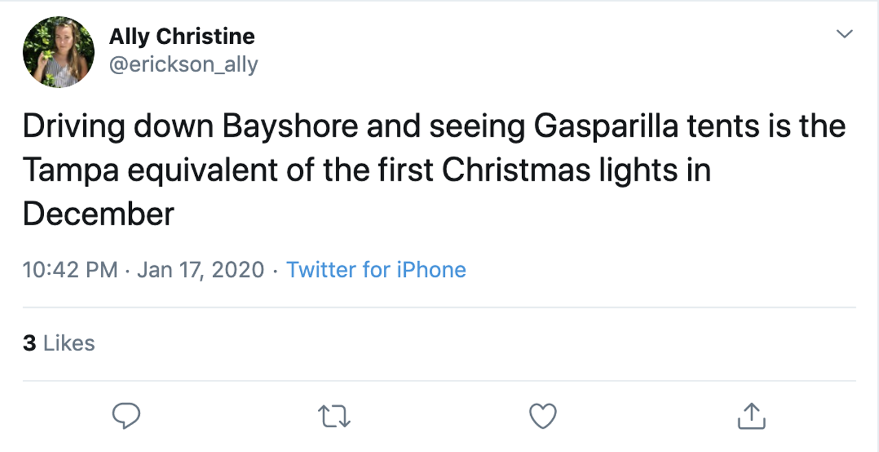 Extremely accurate tweets about Tampa's annual Gasparilla Pirate Festival