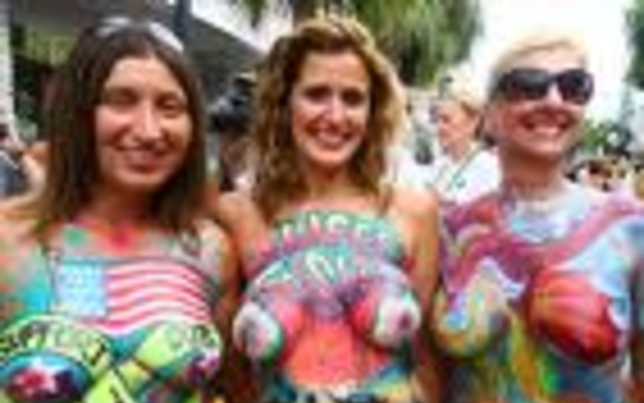 Fantasy Fest, 7 days of painted naked people  (NSFW photos)