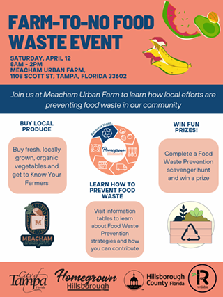 Food Waste Prevention Week-Farm to No Food Waste
