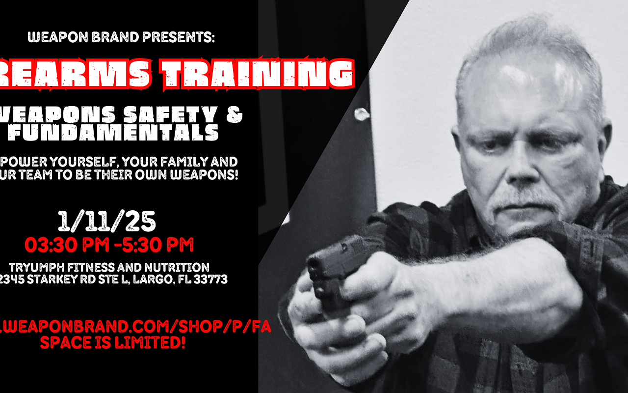 Image: Firearms / Got a Gun...Now What? Weapons Safety and Fundamentals - 1/11/25 - Largo, FL
