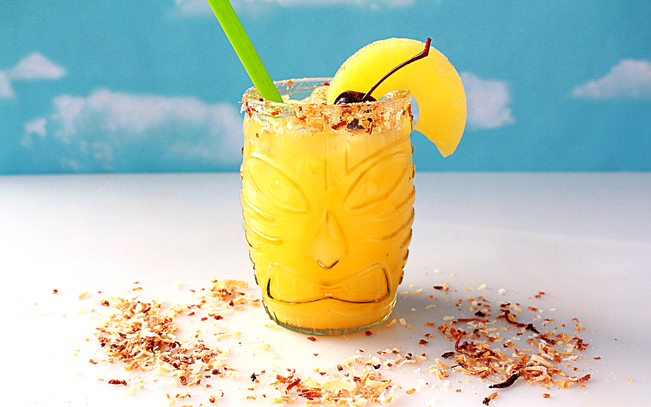 This popular On the Sauce creation calls for Siesta Key Coconut Rum.