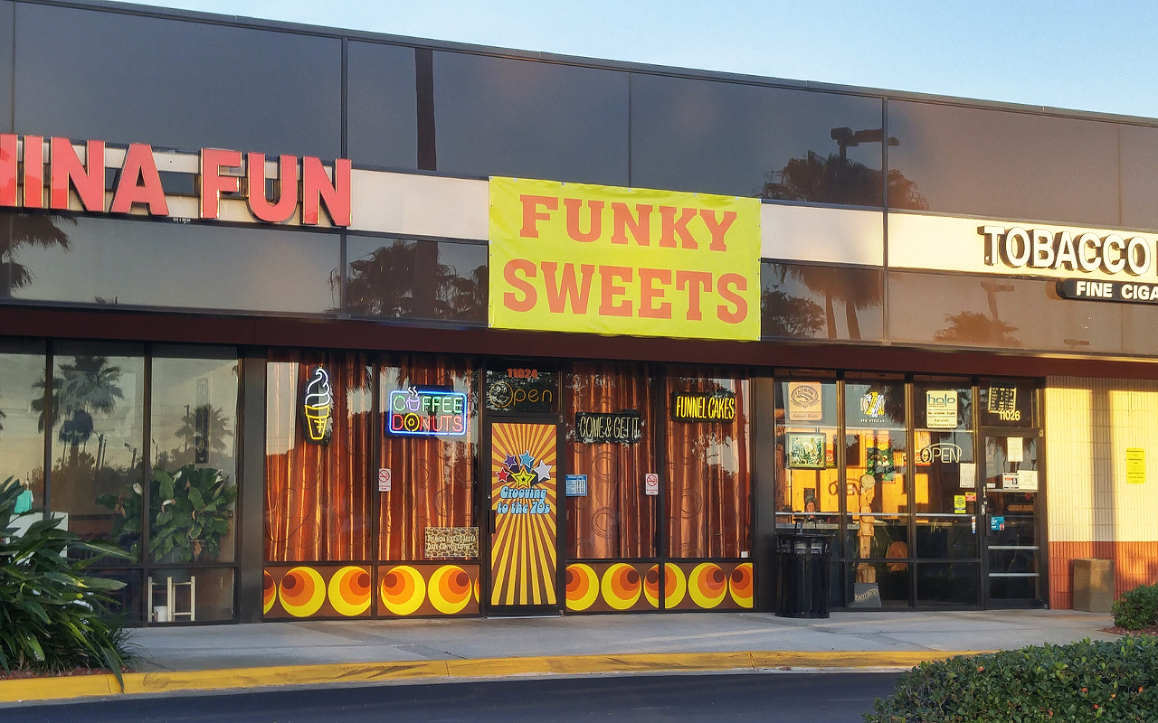 St. Petersburg's new Funky Sweets is in the Bayview Plaza off Fourth Street North.