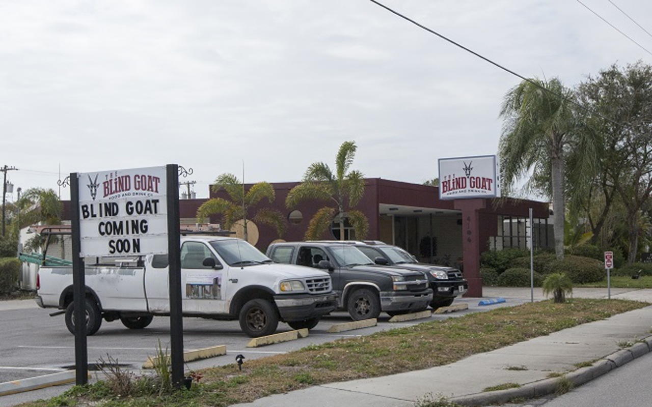NEW KID ON THE BLOCK: The Blind Goat’s soon-to-open home on Henderson.