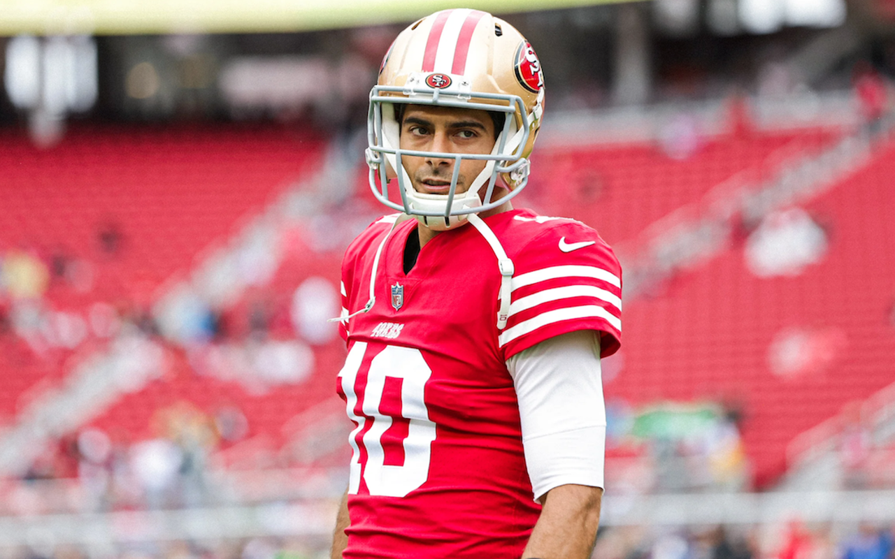 Maybe Jimmy Garoppolo wants to get a prove-it year before securing a long-term deal elsewhere.
