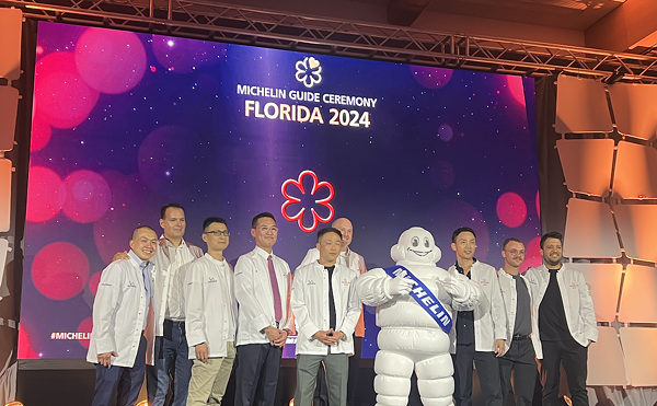 Michelin's 2024 Florida guide ceremony happened at Tampa Edition in Tampa, Florida on April 18, 2024.