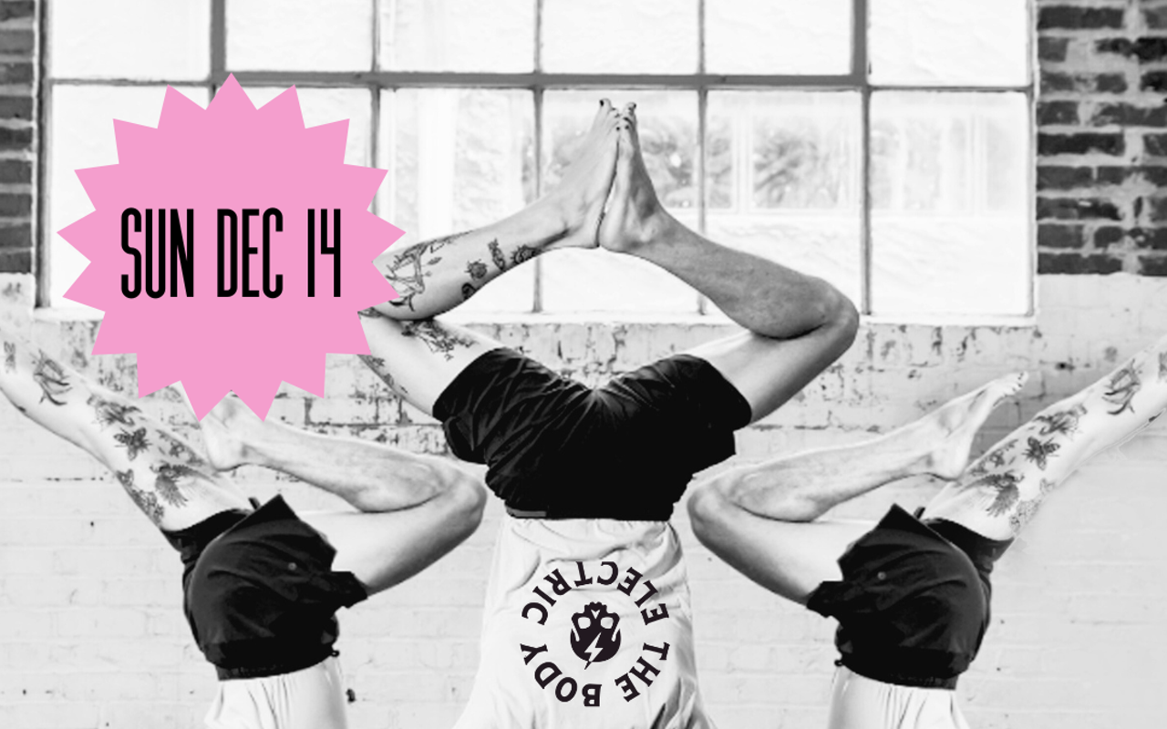 Image: Flight Club: Headstand and Pincha Mayurasana