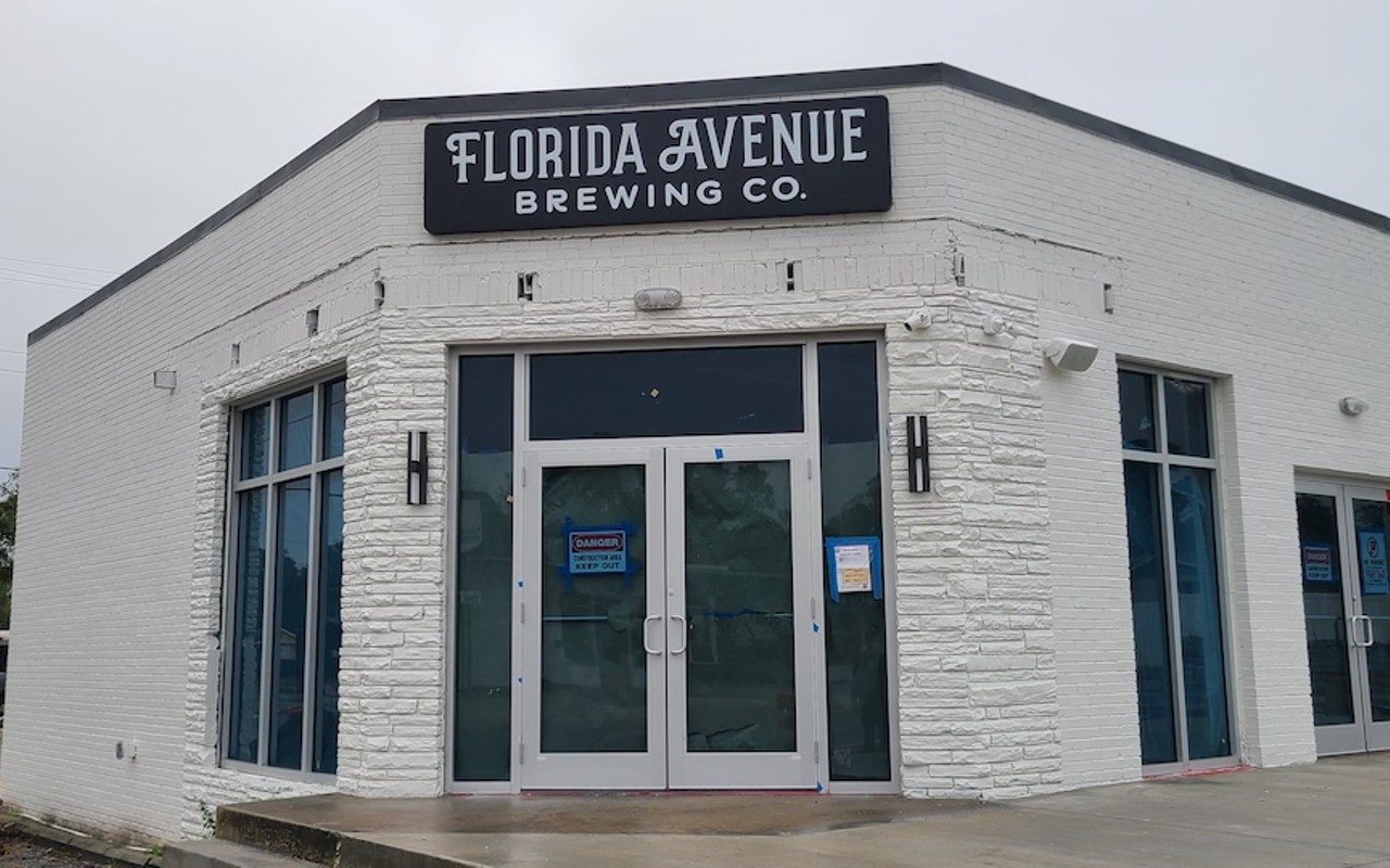Florida Avenue Brewing Co.'s forthcoming Seminole Heights location, in January 2023.