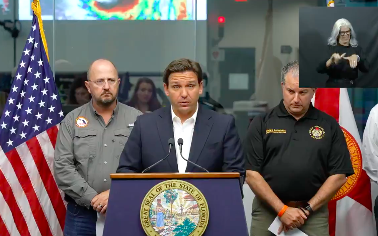 Florida Gov. DeSantis says he 'appreciated' quick action from Biden on Hurricane Ian response