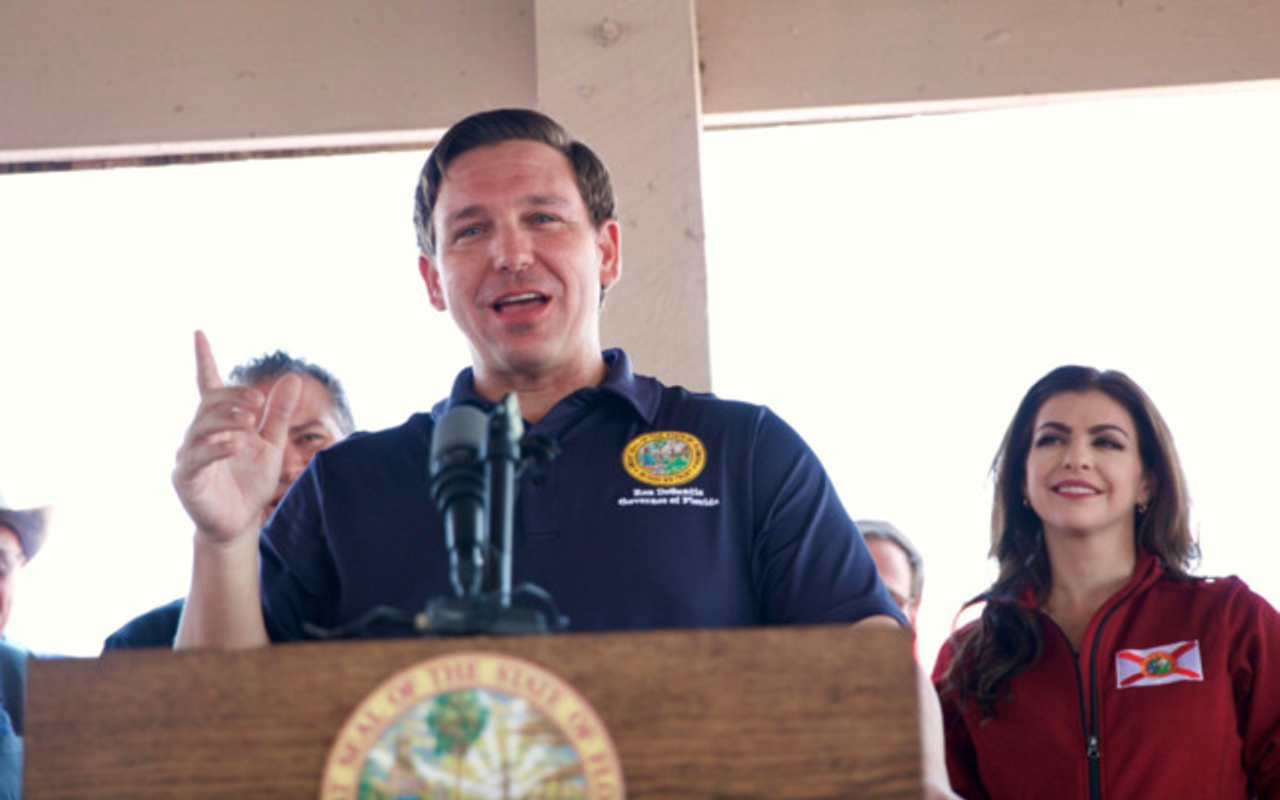 Florida Gov. DeSantis signs bills giving himself a $500 million emergency fund, which he can use at his discretion