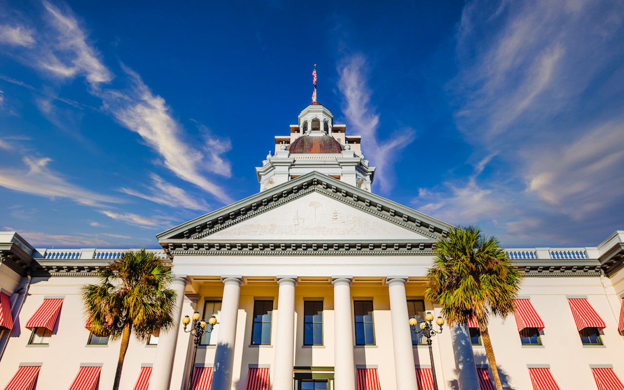 State Capitol building in Tallahassee, Florida.