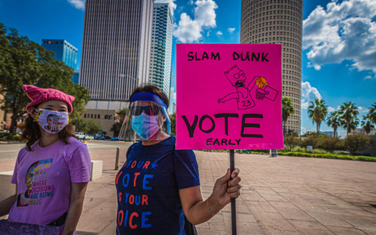 Florida Republicans overtook Democrats in voter registration mostly by subtraction