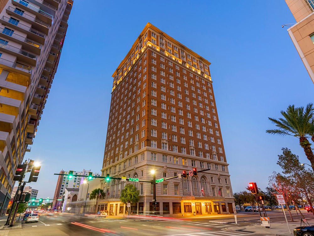 Floridan Palace hotel in downtown Tampa, Florida.