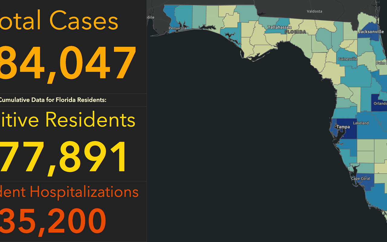 Florida's coronavirus death toll has now surpassed 10,000