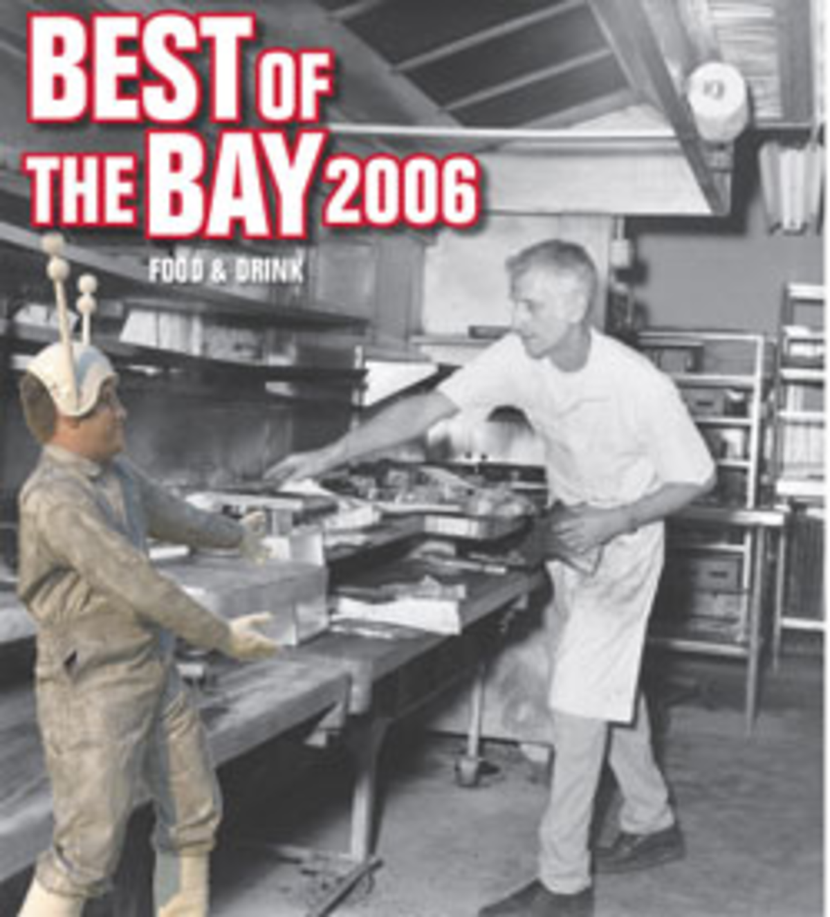 Bern Laxer tends to his steaks in the early years of BERNS STEAK HOUSE, where CL3000 shared tips from the 22nd century on how to grill the perfect porterhouse. (Photo courtesy Berns Steak House)