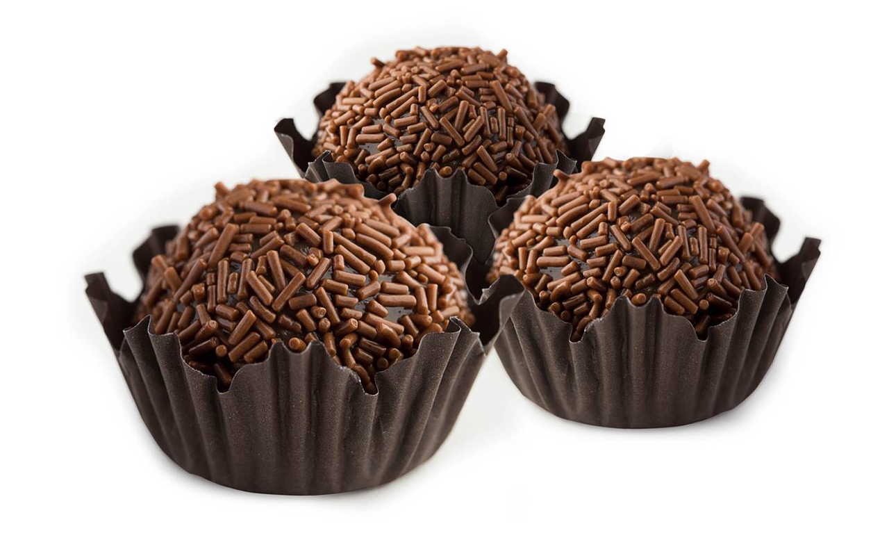 Tres Suspiros Handmade Brazilian Chocolates is among the vendors at the 2023 Tampa Bay Chocolate Festival in Port Richey, Florida on Feb. 11, 2023.