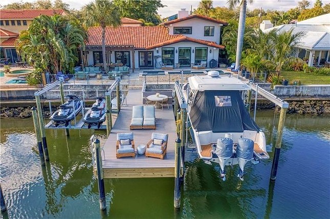 Former Regal Cinemas president selling his waterfront St. Pete mansion on Snell Isle