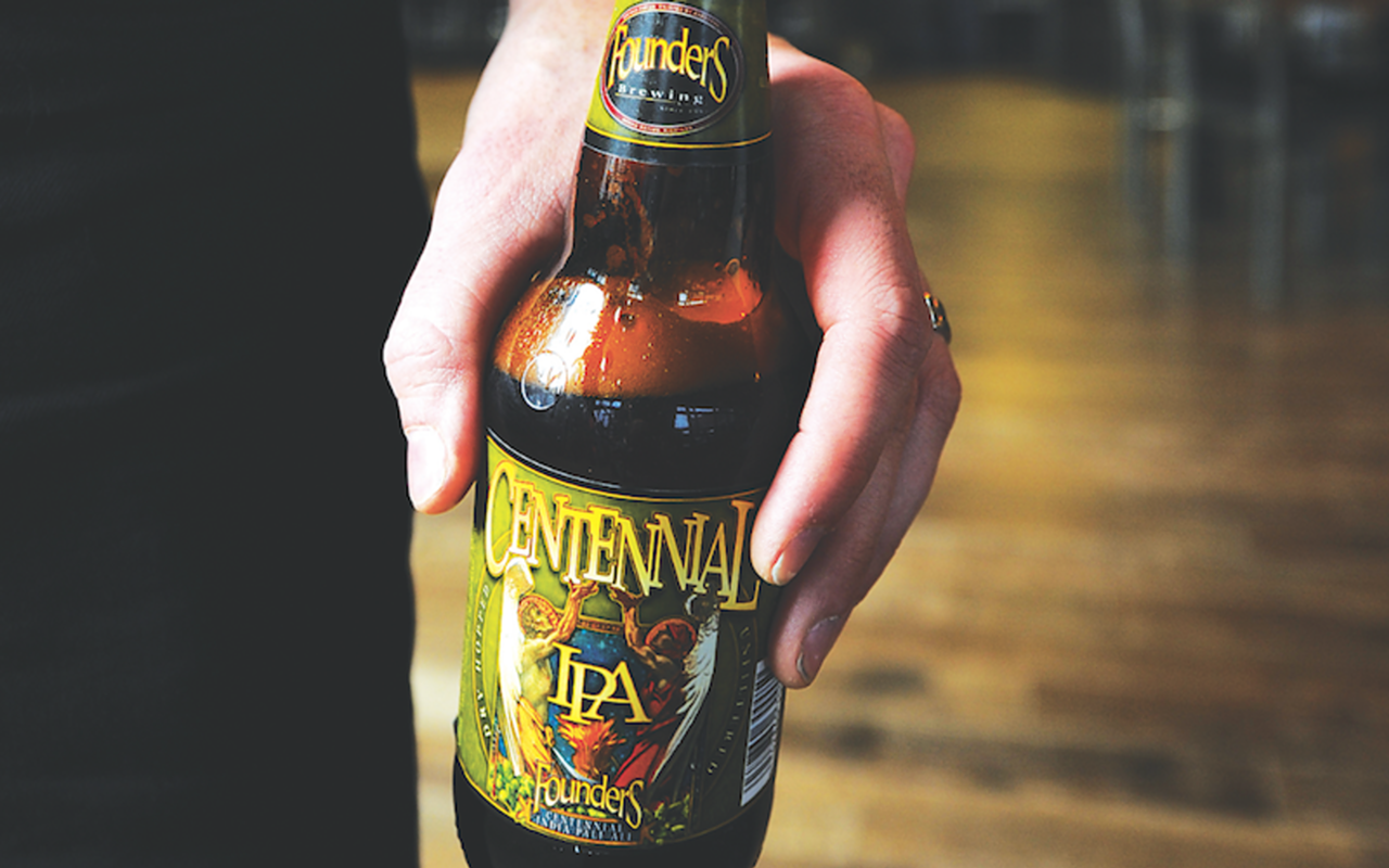 IPA LOVERS: Founders Brewing Company’s Centennial IPA quite literally sets the standard for American IPAs.
