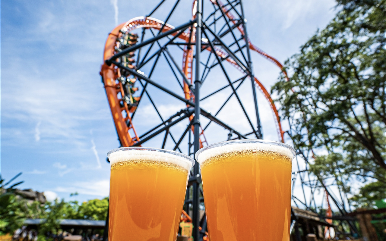 Free beer returns to Busch Gardens, St. Pete gets a new dog bar waterpark, and more Tampa Bay foodie news