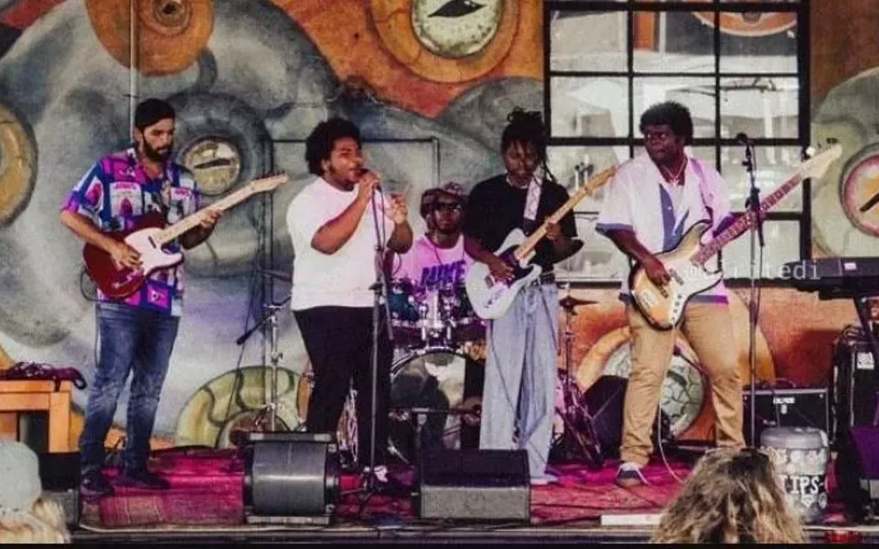 Image: FREE!!! Clockwork, We Started A Band, Golden Hour Trees at Shuffle