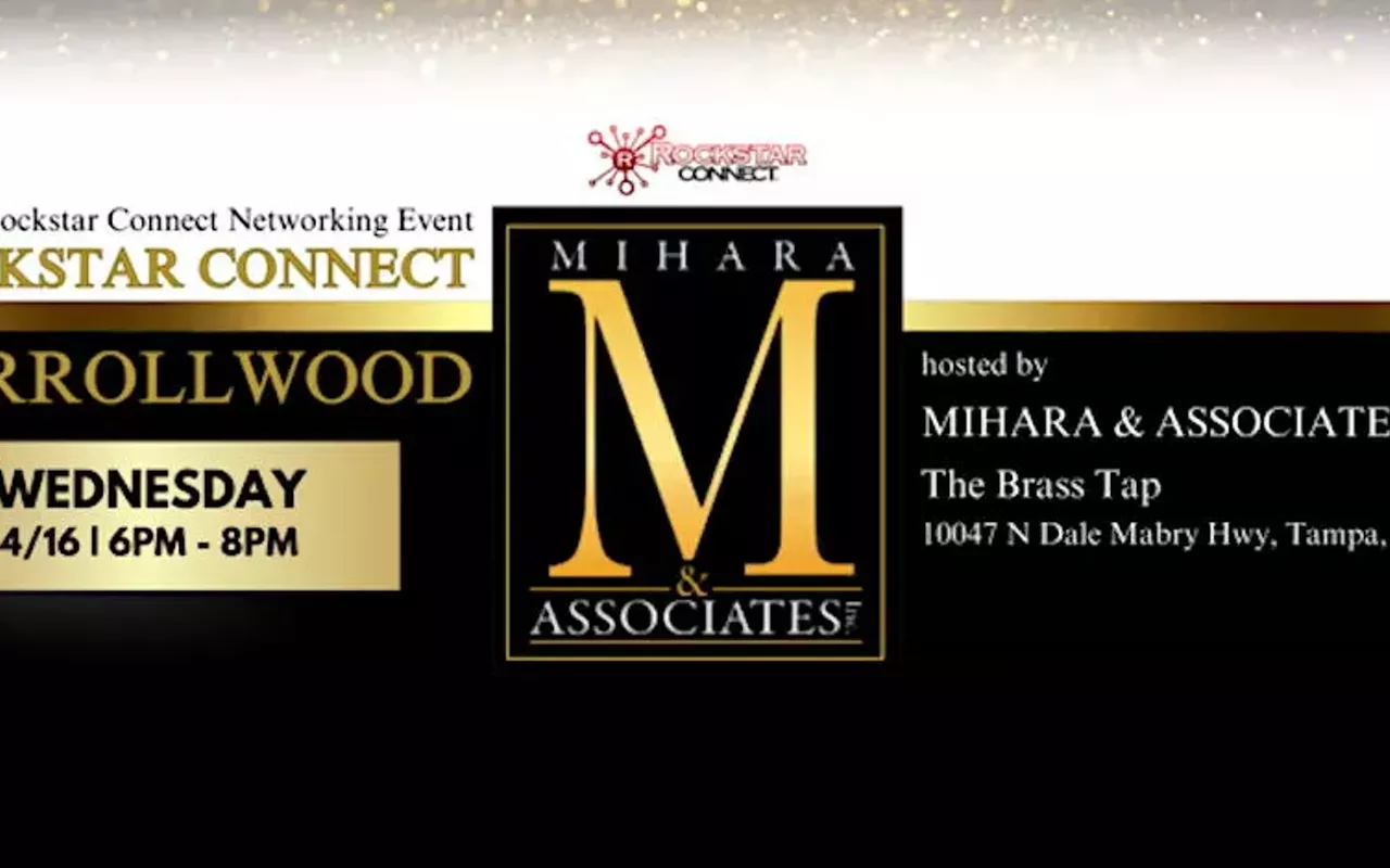 Image: Free Rockstar Connect Carrollwood Networking Event (April, Tampa, FL)
