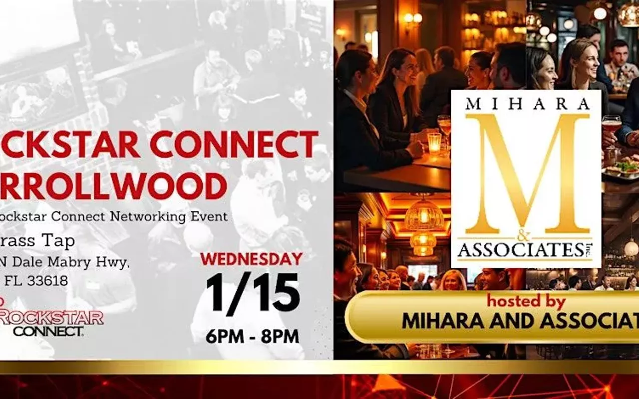 Image: Free Rockstar Connect Carrollwood Networking Event (January, Tampa, FL)