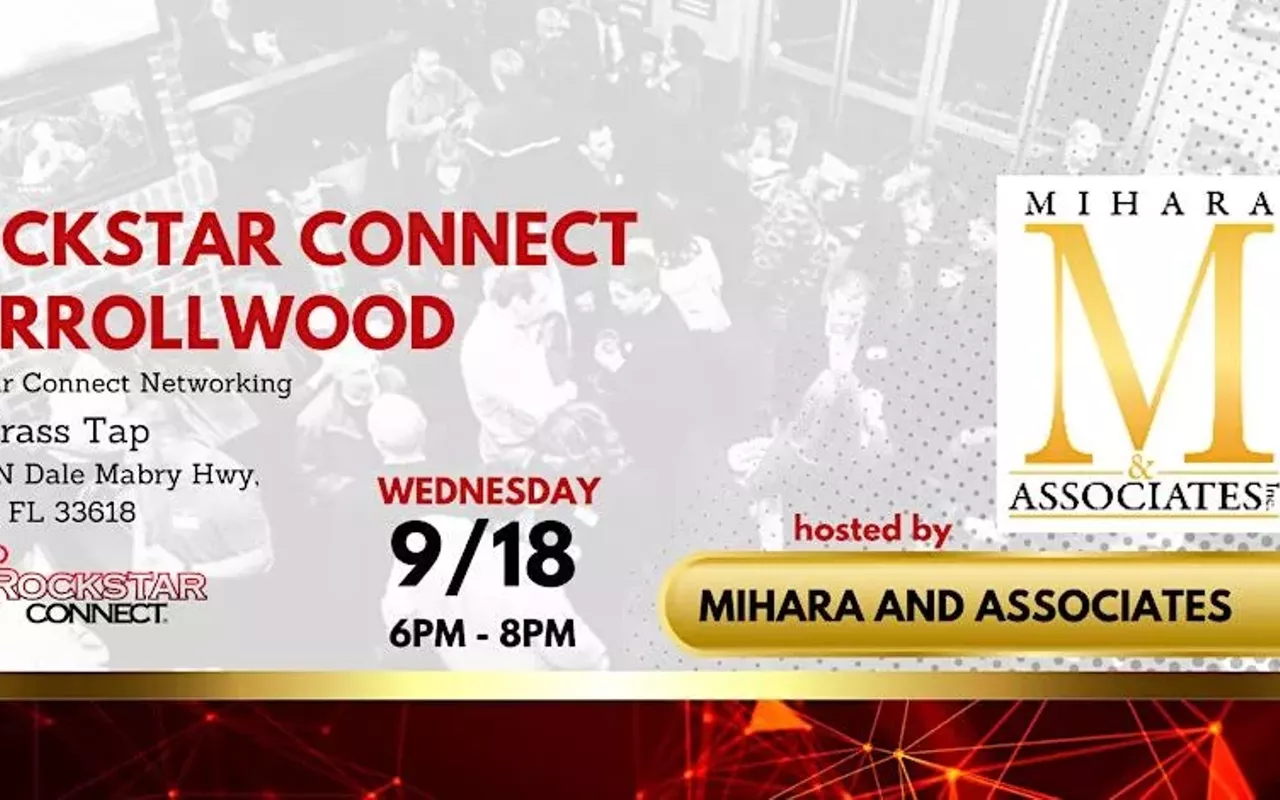 Image: Free Rockstar Connect Carrollwood Networking Event (September, Tampa, FL)