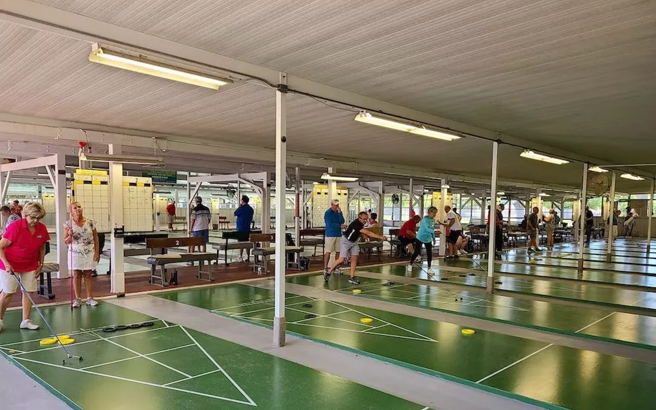 Image: Free Shuffleboard Lessons