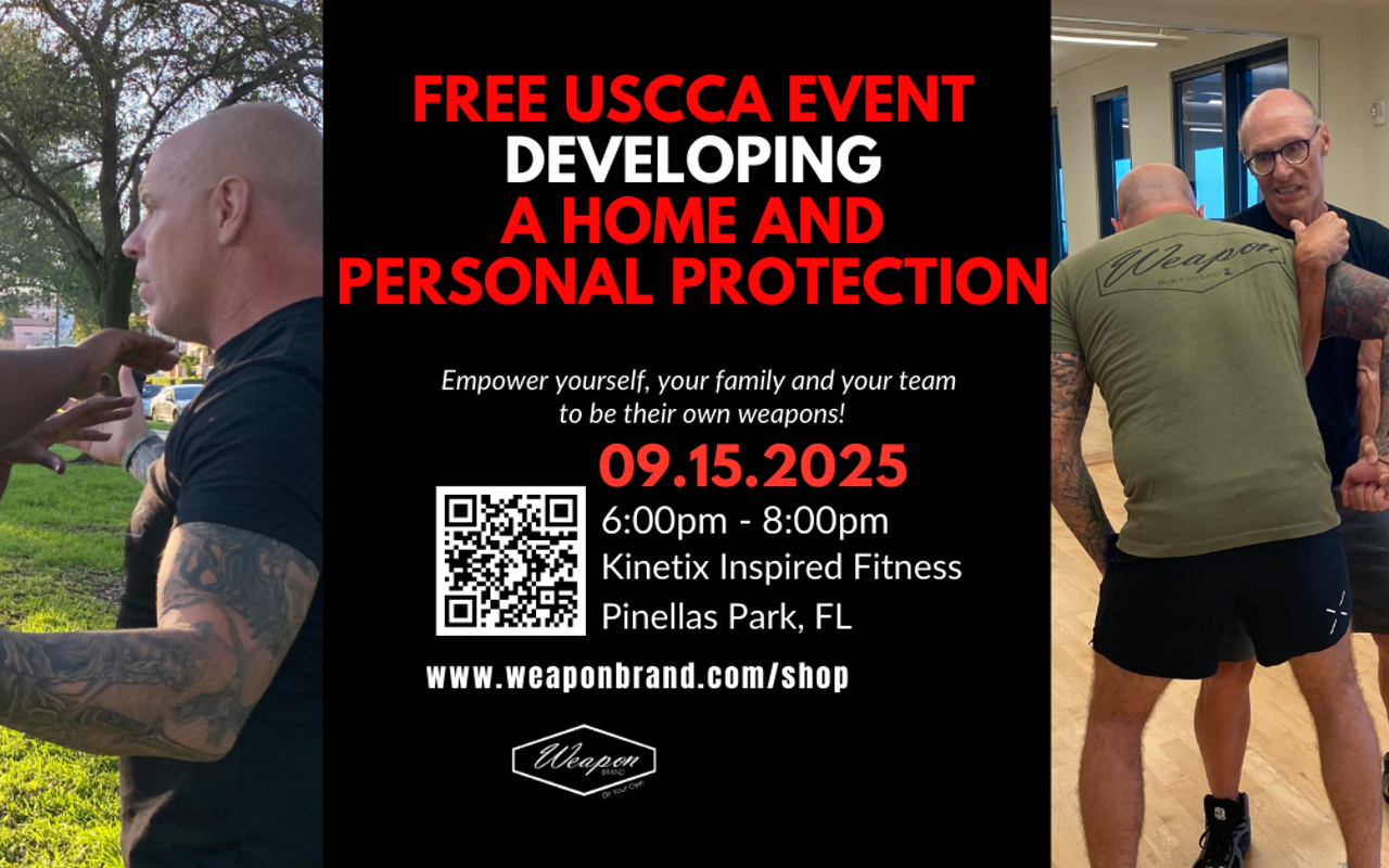 Image: FREE USCCA Event / Developing a Home and Personal Protection Plan