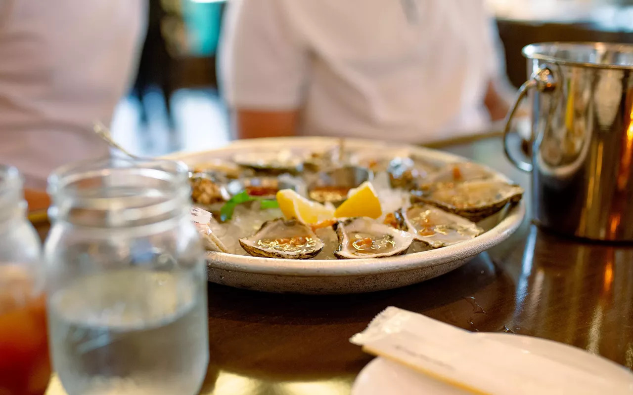 Water Street's The Pearl dishes out oysters, jalape&ntilde;o corn bread and other seafood-inspired favorites.